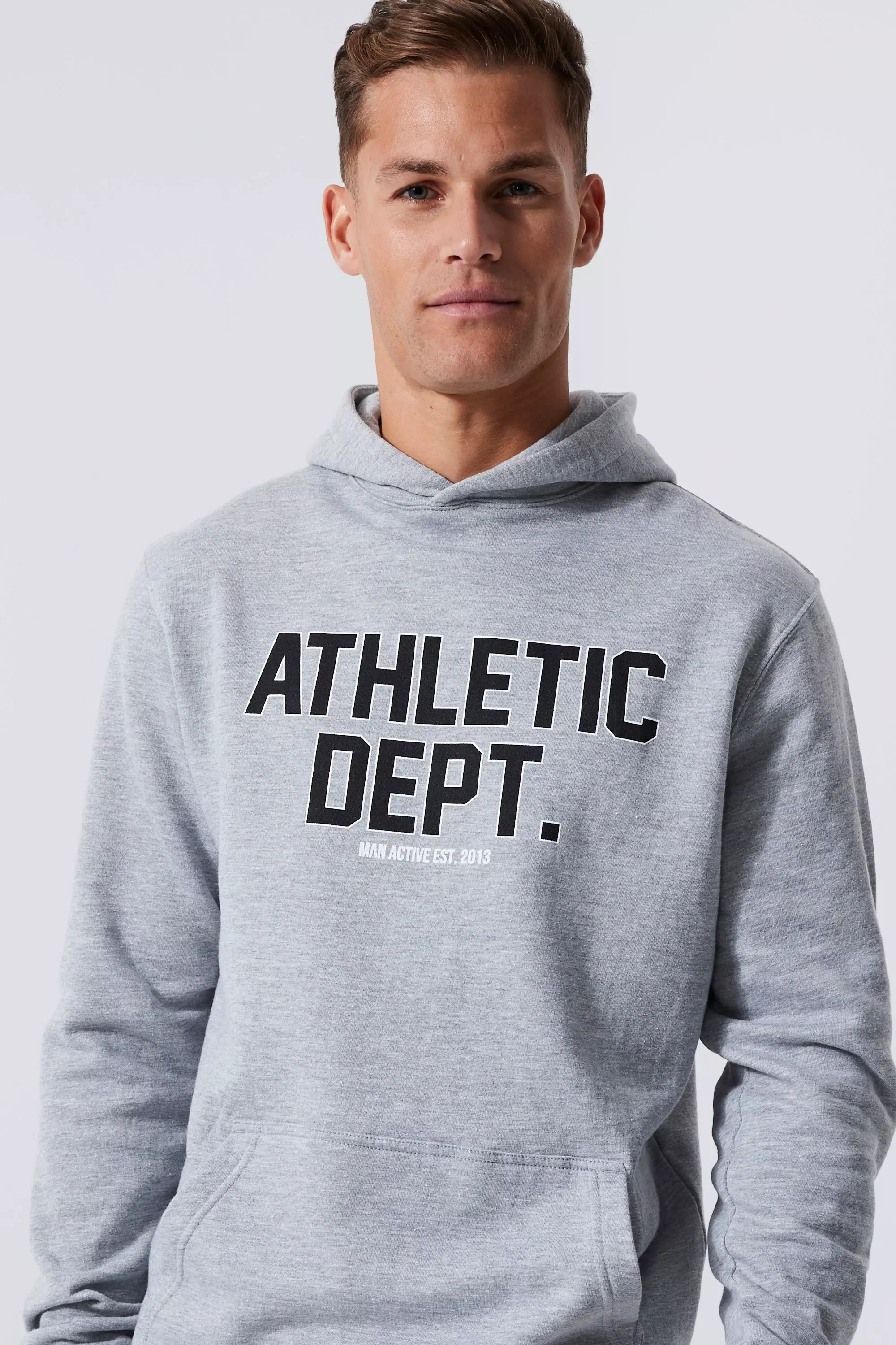 Tall Man Active Athletic Dept. Hoodie boohooMAN DE
